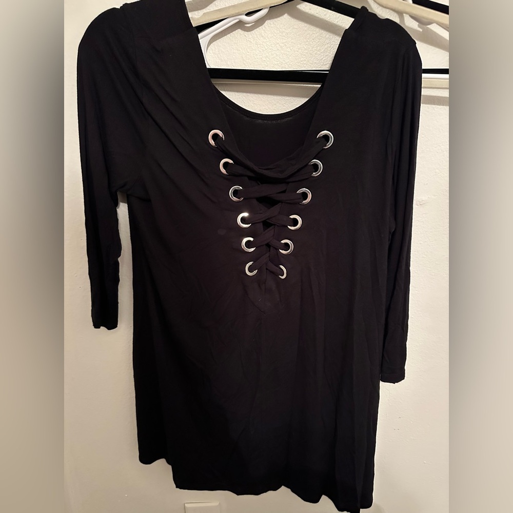 Corset cross cross women’s blouse